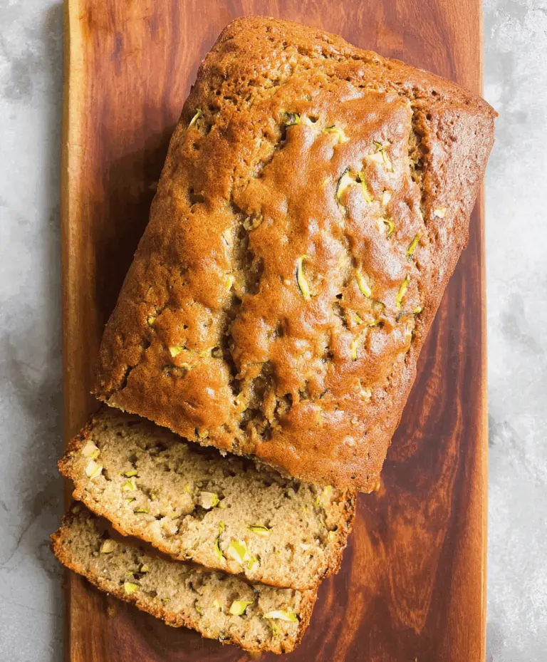 Moist Zucchini Banana Bread Recipe