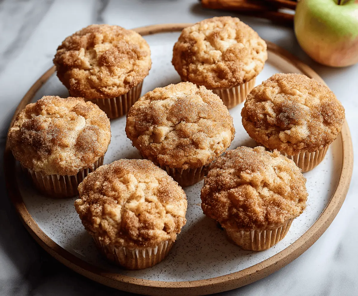 Apple Cinnamon Muffins
