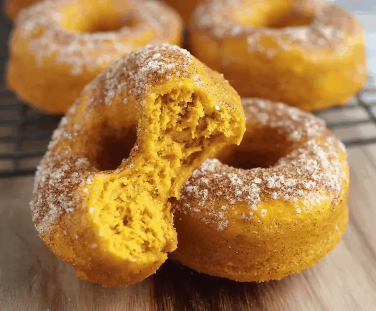 Baked Pumpkin Cake Donuts