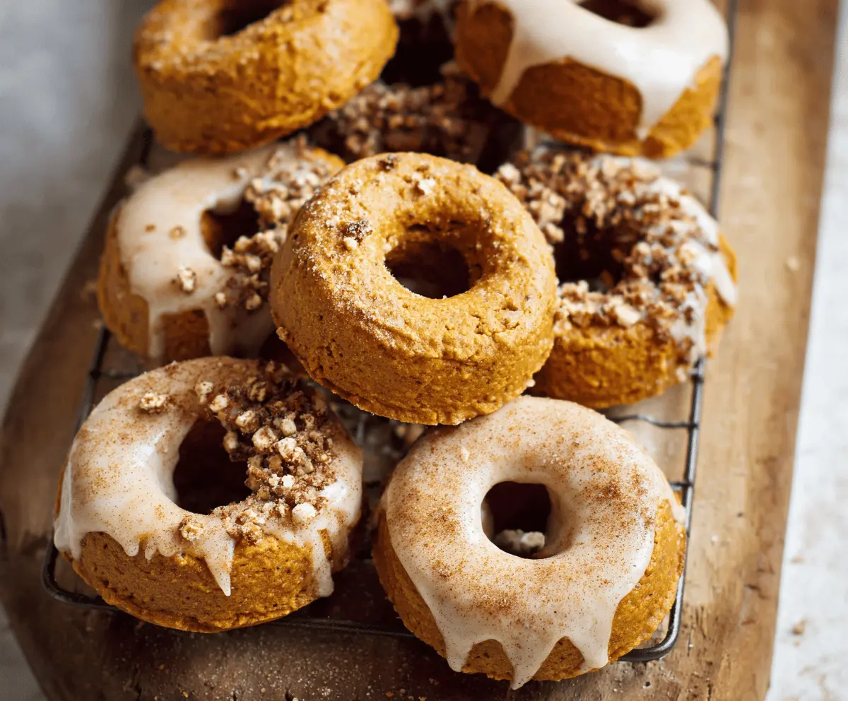 Baked Pumpkin Donuts