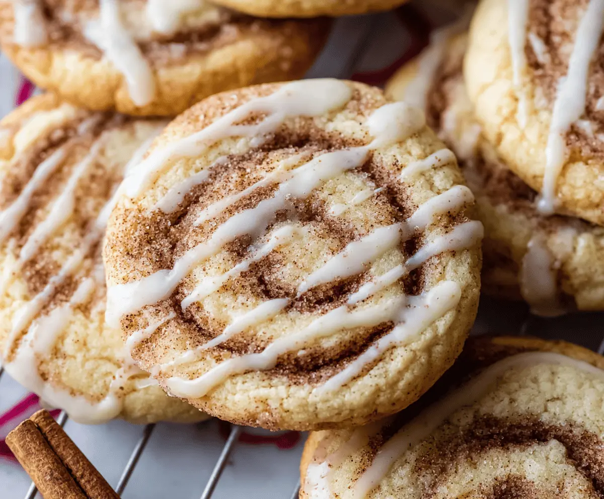 Cinnamon Roll Sugar Cookies