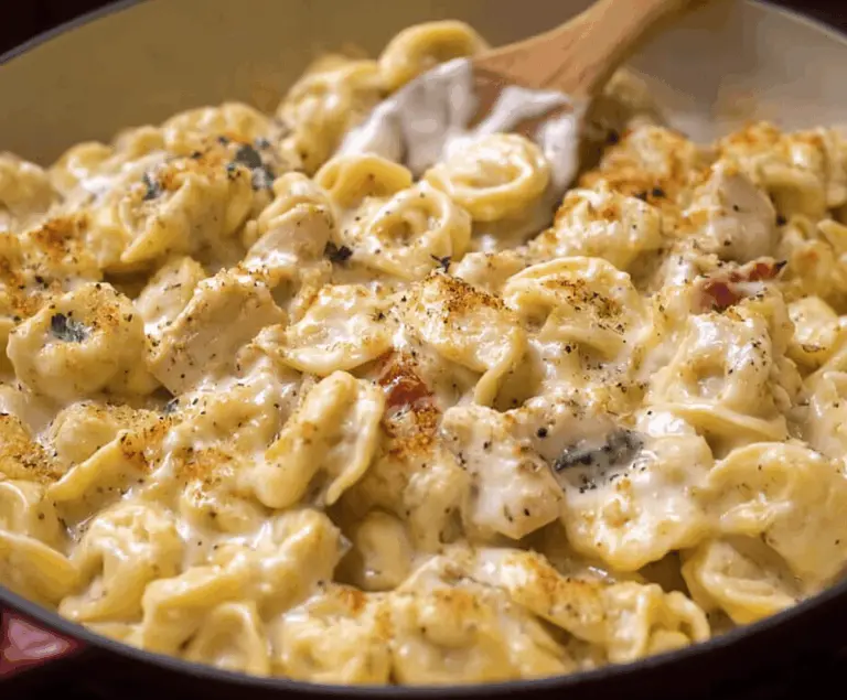 Garlic Parmesan Chicken Tortellini