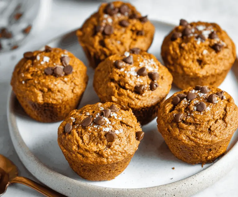 Healthy Flourless Pumpkin Muffins