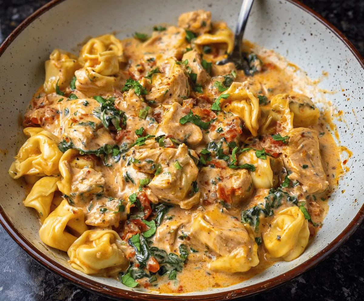 Marry Me Chicken Tortellini