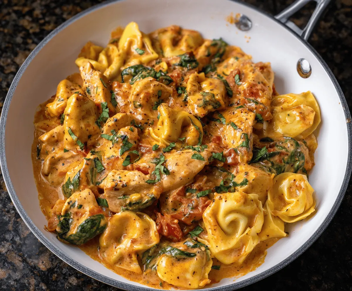 Marry Me Chicken Tortellini