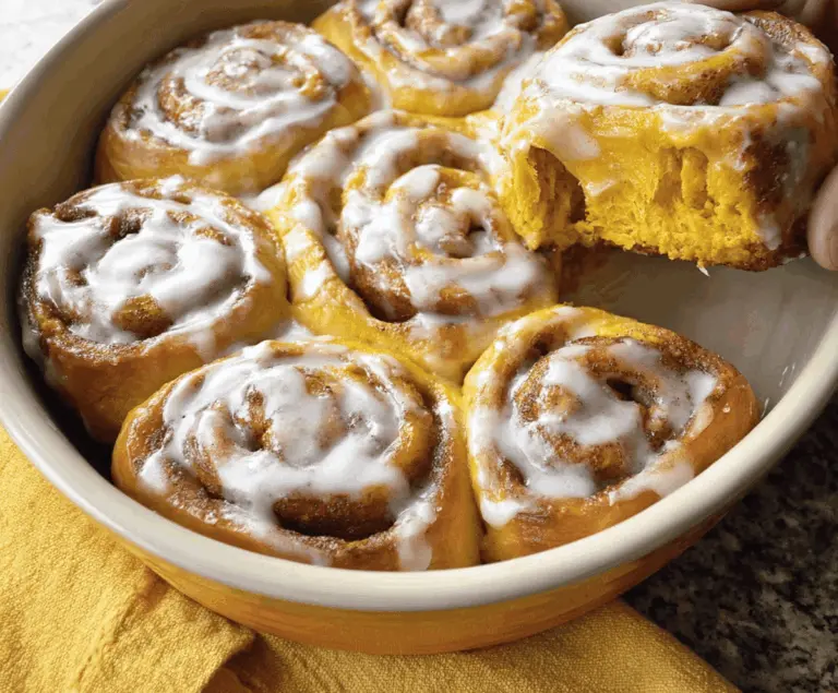 Pumpkin Cinnamon Rolls