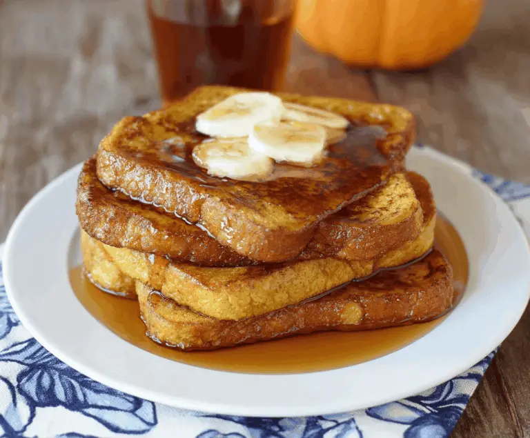 Pumpkin french toast