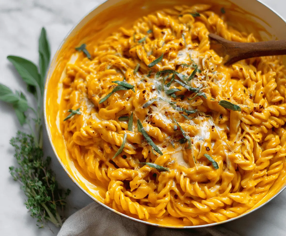 Pumpkin Pasta Sauce