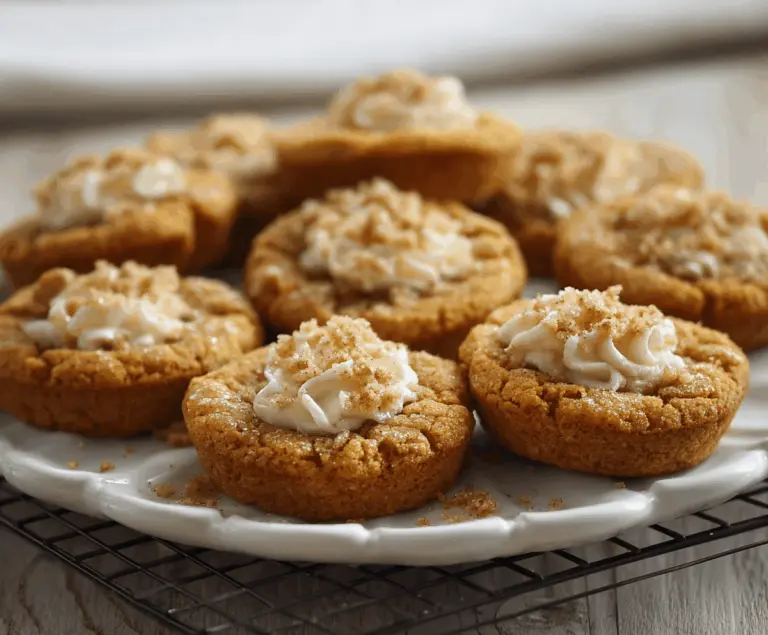 Pumpkin Pie Cookies