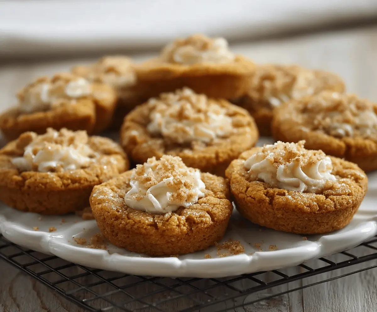 Pumpkin Pie Cookies