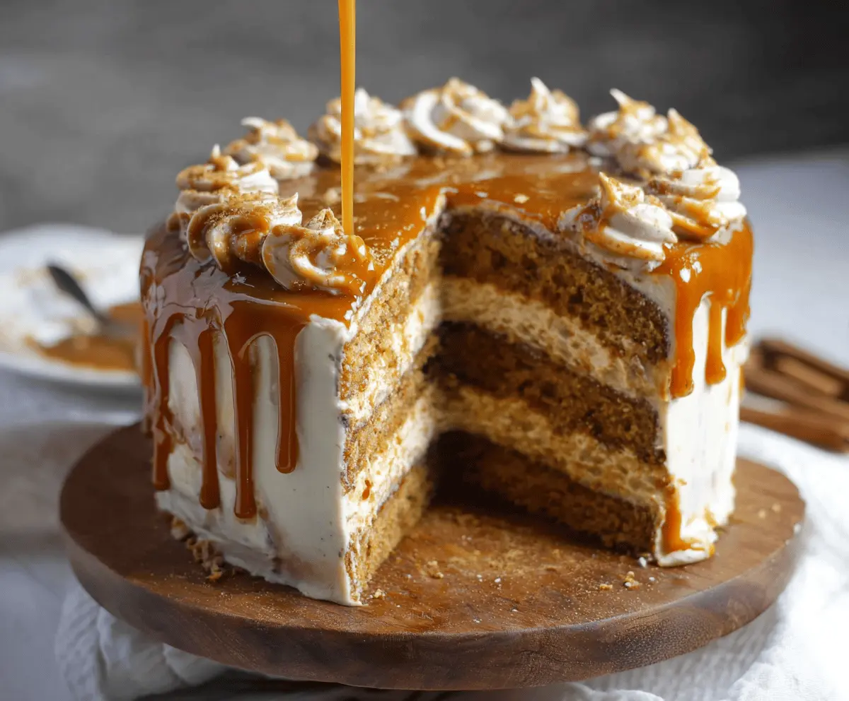 Pumpkin Spice Latte Cake