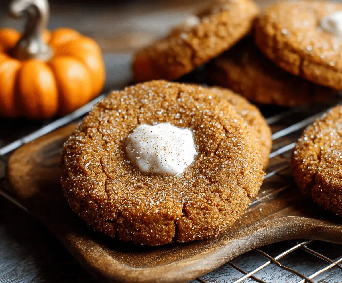 Pumpkin Spice Sugar Cookies