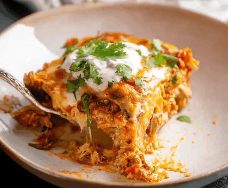 Chicken Burrito Casserole