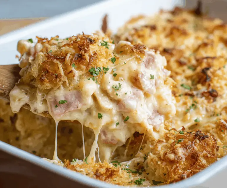 Chicken Cordon Bleu Casserole