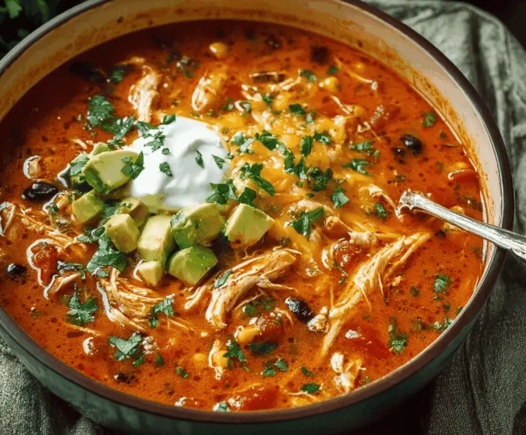 Chicken Enchilada Soup