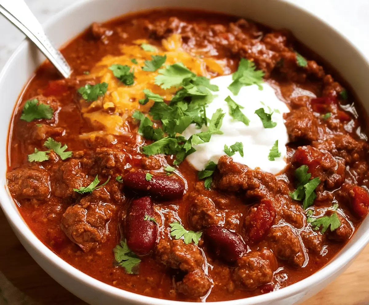 Easy Homemade Chili Con Carne Recipe: Hearty & Delicious