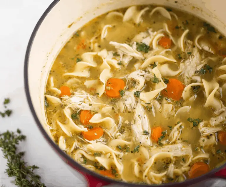 CopyCat Panera Bread Chicken Noodle Soup