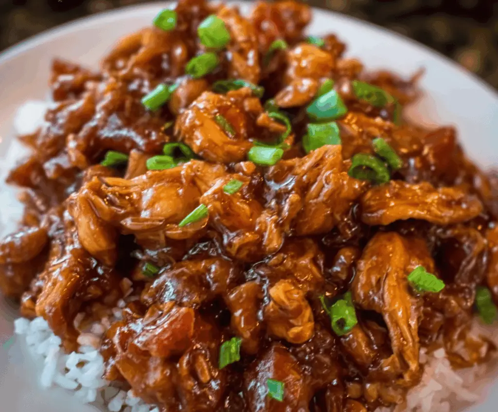 Crock Pot Bourbon Chicken Recipe