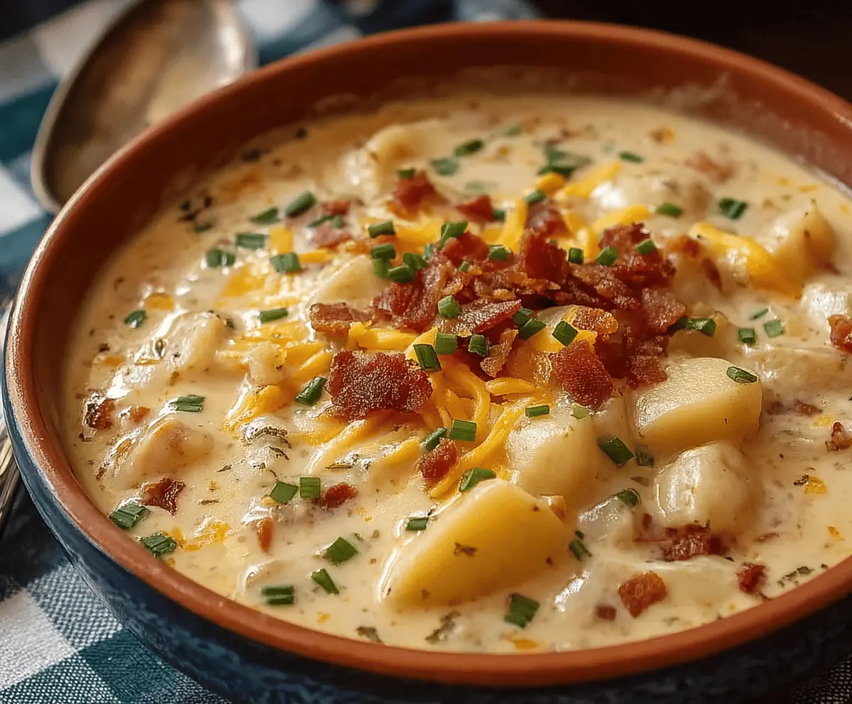 Crock Pot Crack Potato Soup