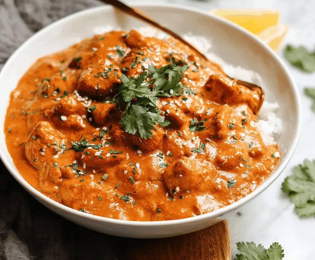 Crockpot Butter Chicken