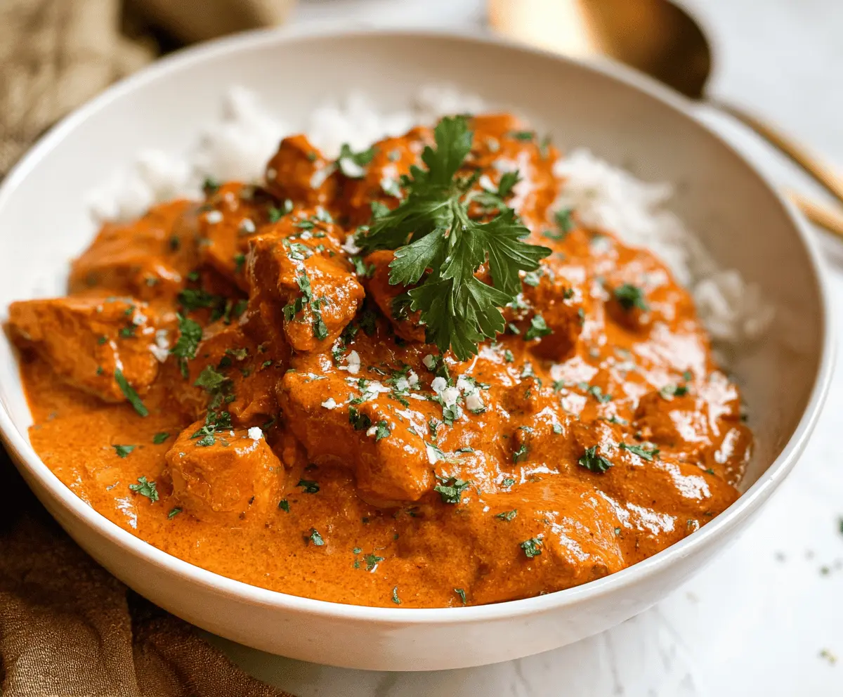 Crockpot Butter Chicken