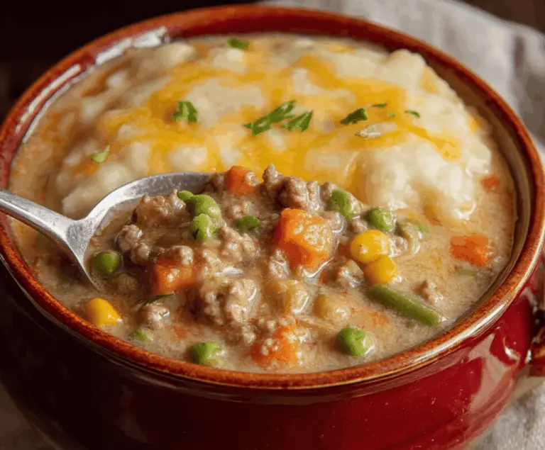 Delicious Shepherd’s Pie Inspired Soup