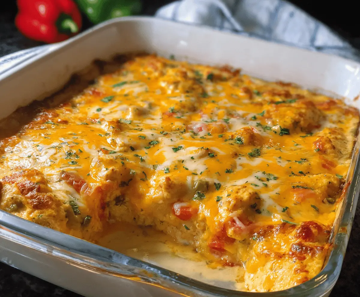 Easy Low Carb Chicken Casserole Recipe for Healthy Meals