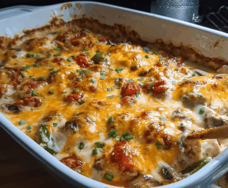 Easy Low Carb Chicken Casserole