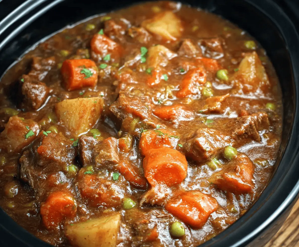 Hearty Classic Beef Stew Recipe