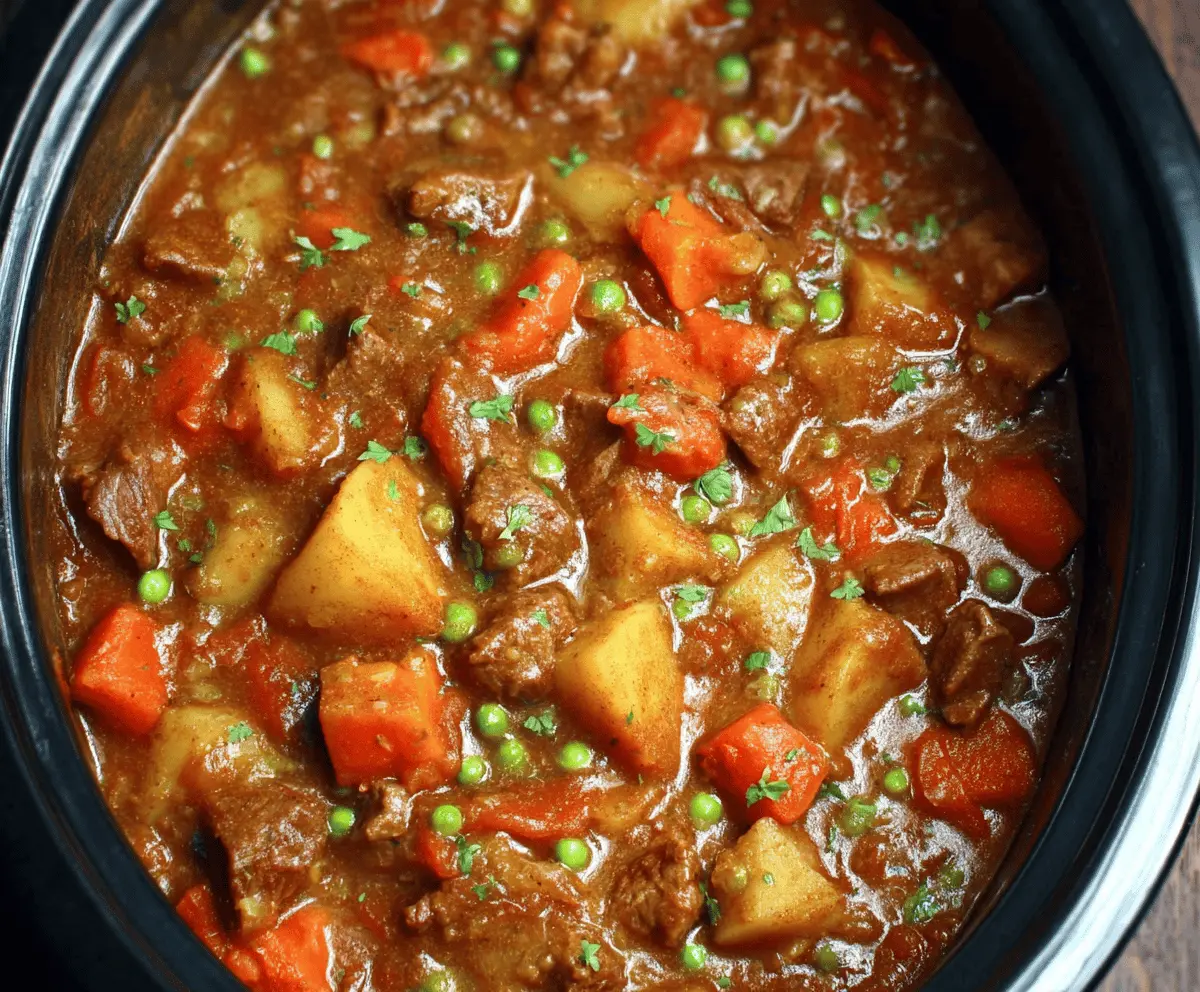 Hearty Classic Beef Stew