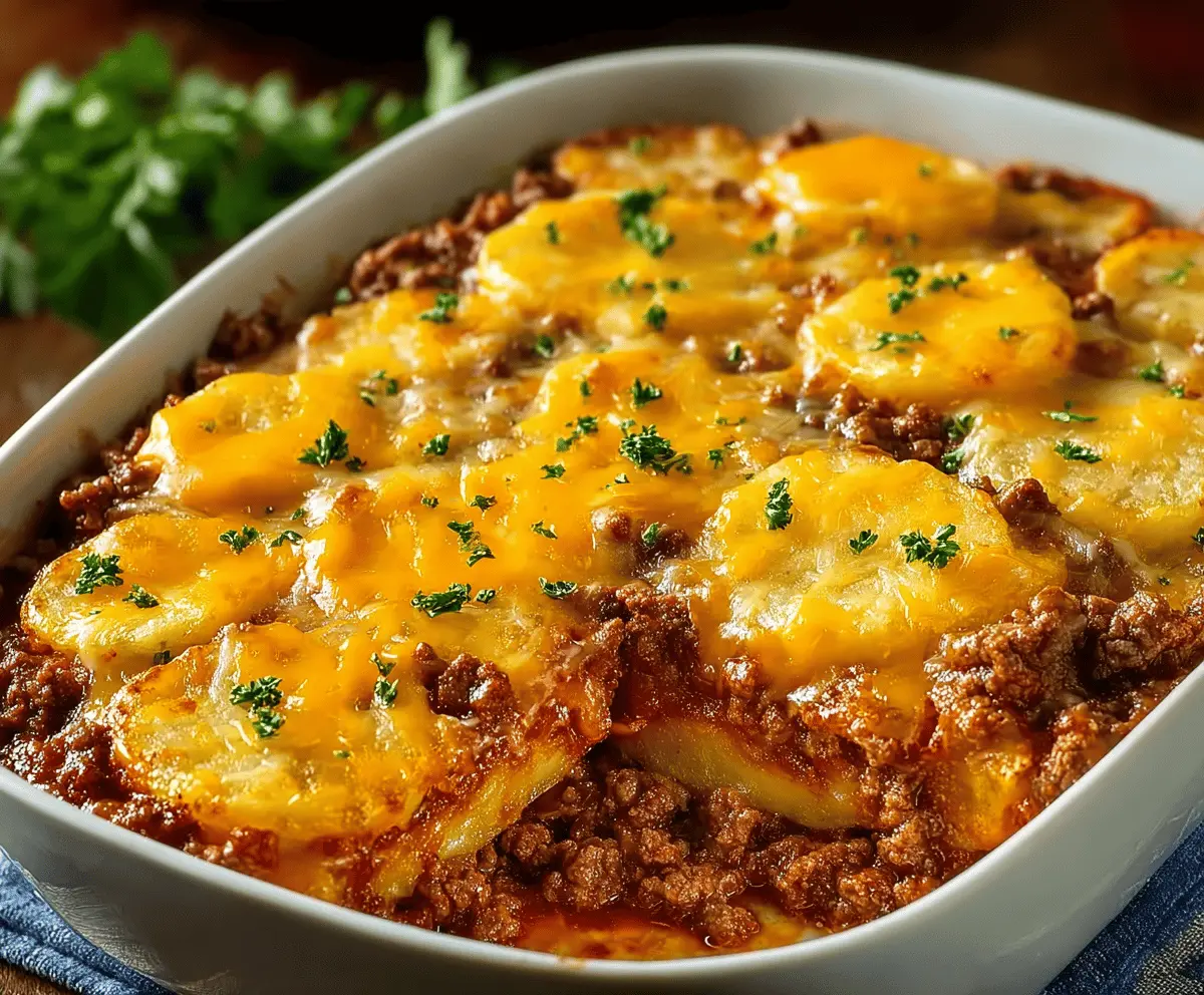 Hobo Casserole (Ground Beef) — Easy