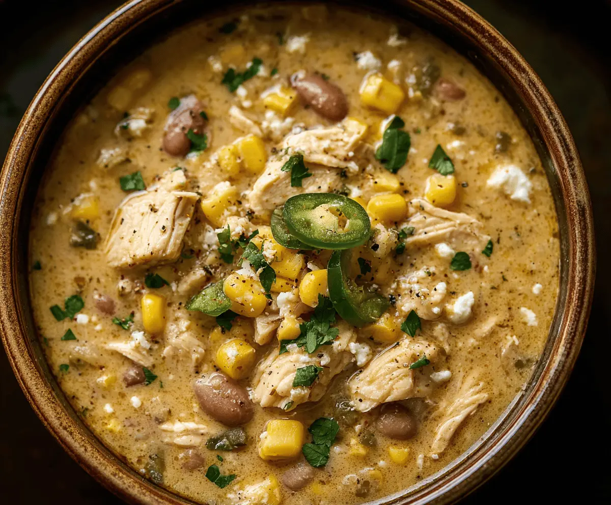 Mexican Street Corn White Chicken Chili