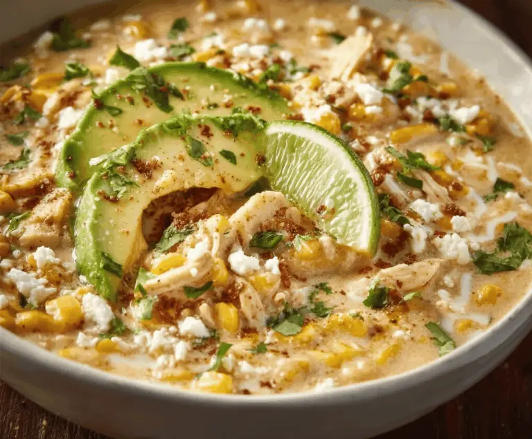 Mexican Street Corn White Chicken Chili
