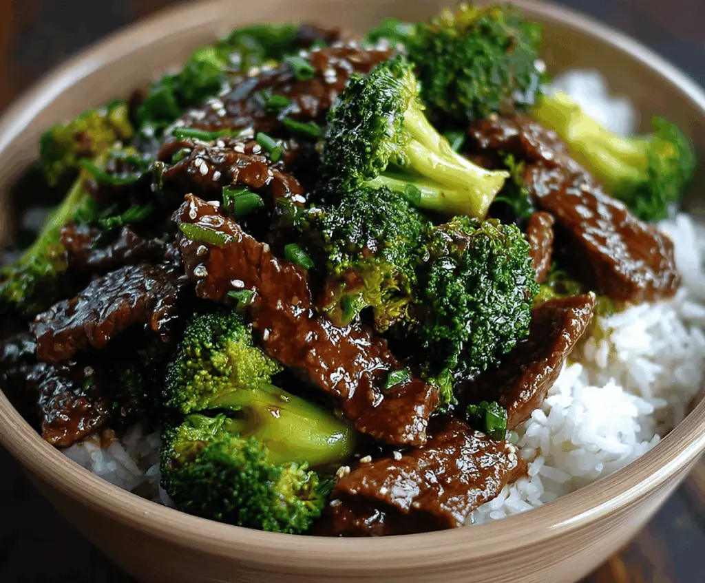 Mouthwatering Crock Pot Beef And Broccoli
