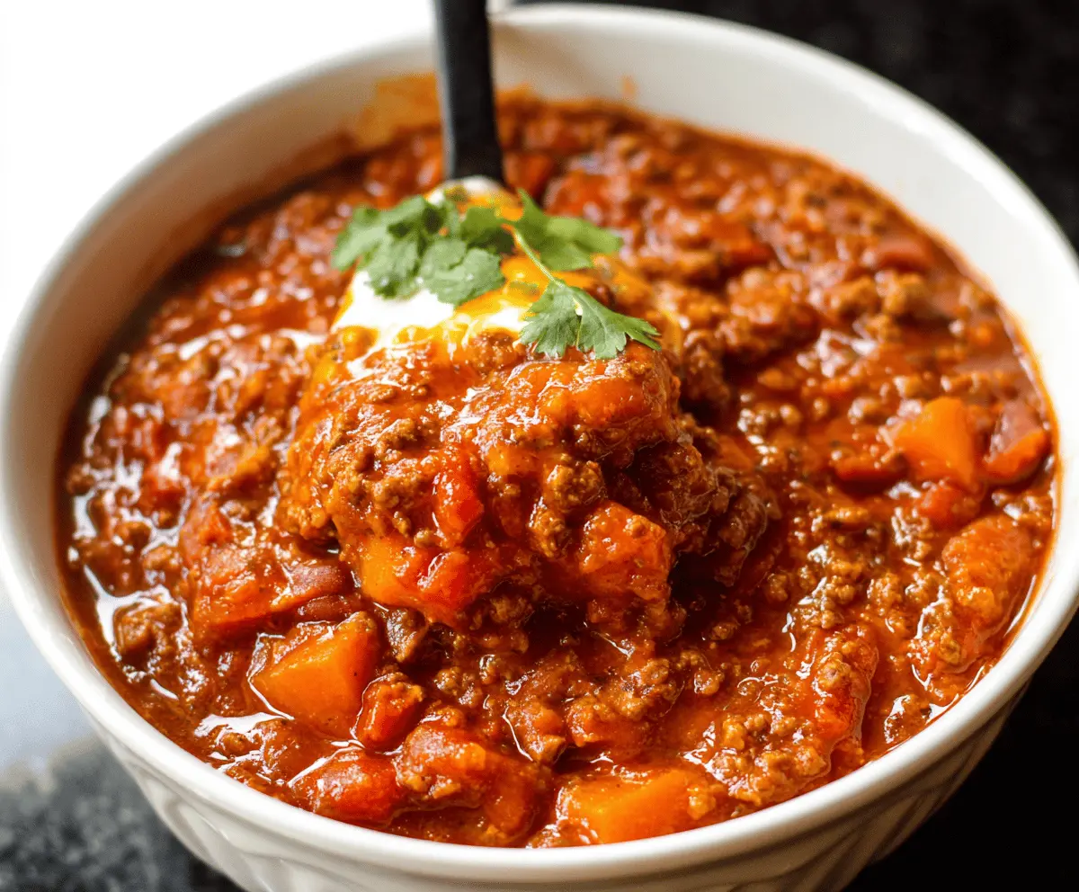 Pumpkin Chili