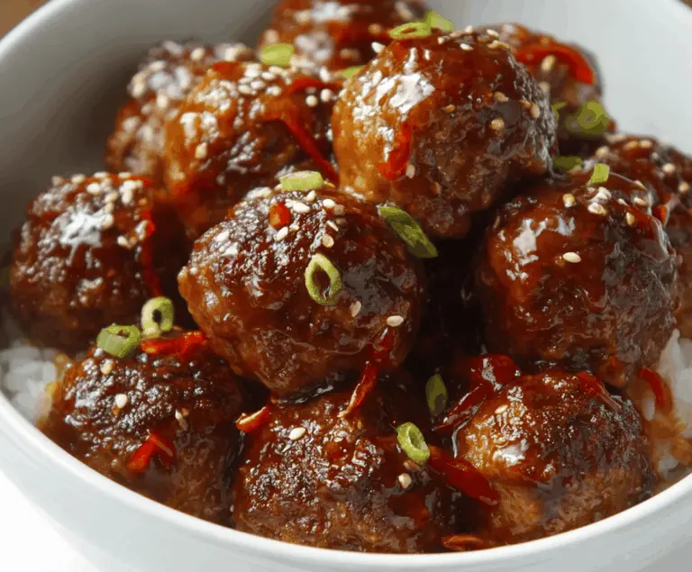Sweet Chili Meatballs Crockpot