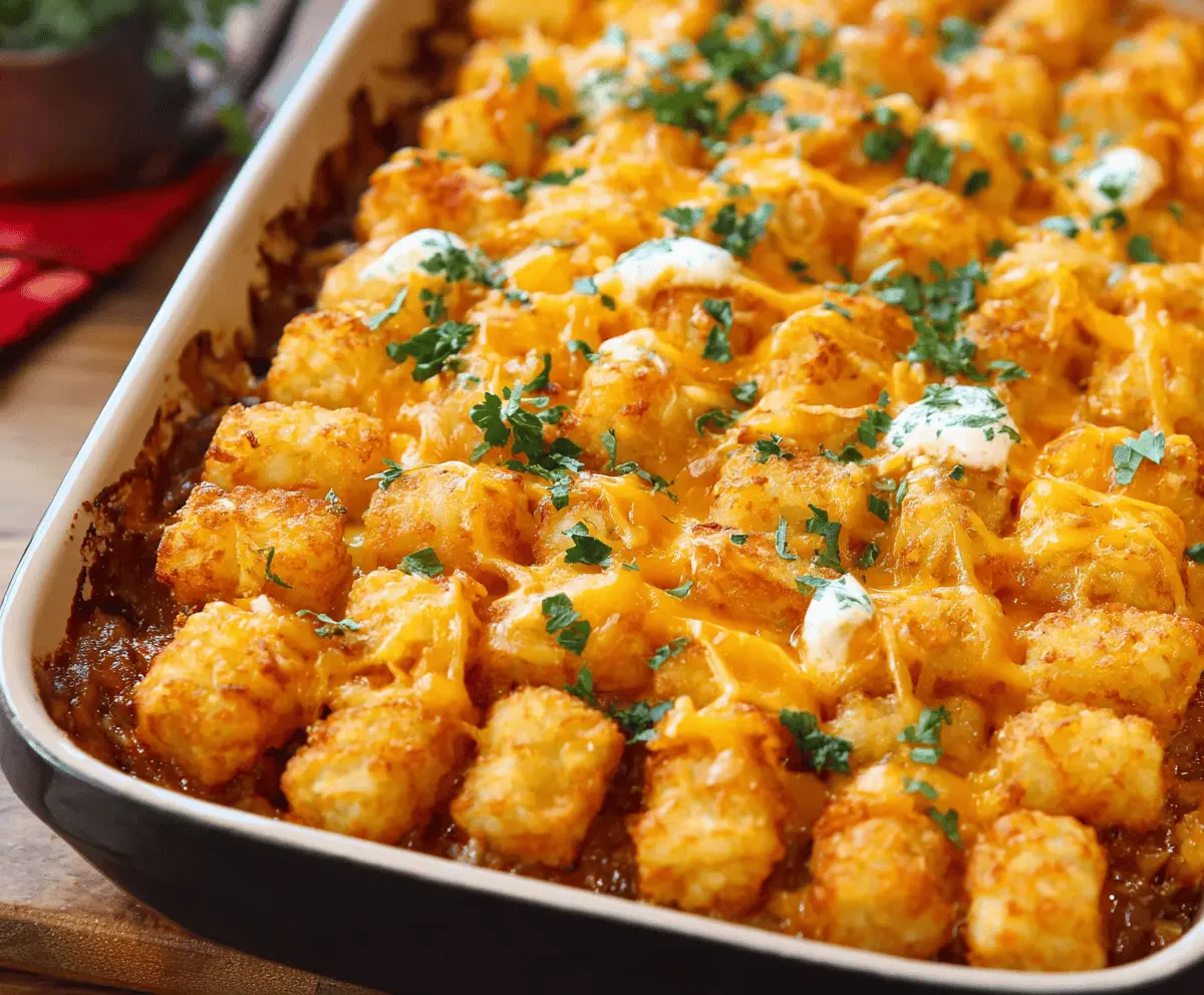 Tater Tot Casserole Recipe