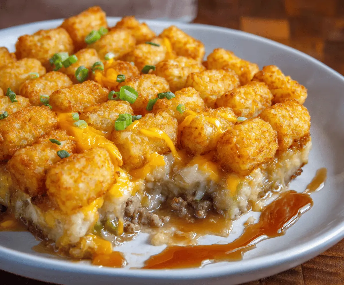 Tater Tot Casserole Recipe