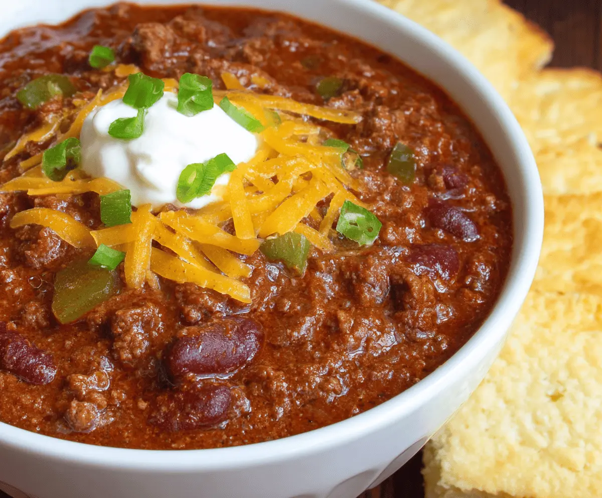 Texas Roadhouse Chili Recipe (With or Without Beans)