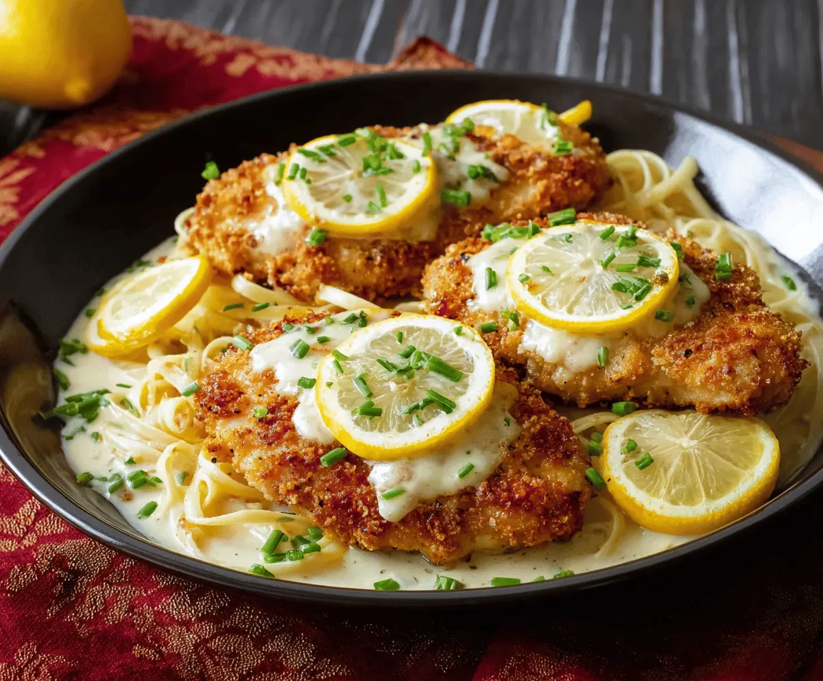 Easy Comforting Lemon Chicken Romano Recipe for Family Meals