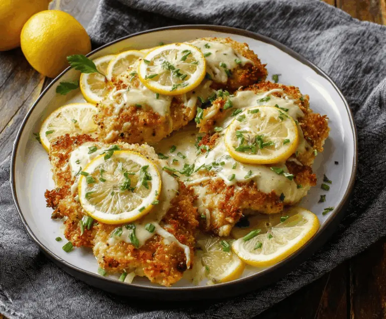 Comforting Lemon Chicken Romano for Family