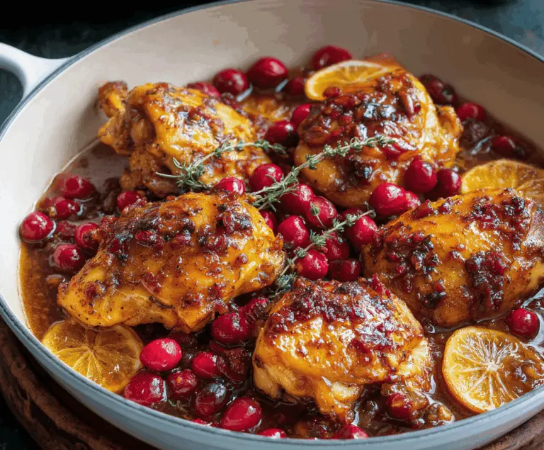 Cranberry Orange Chicken