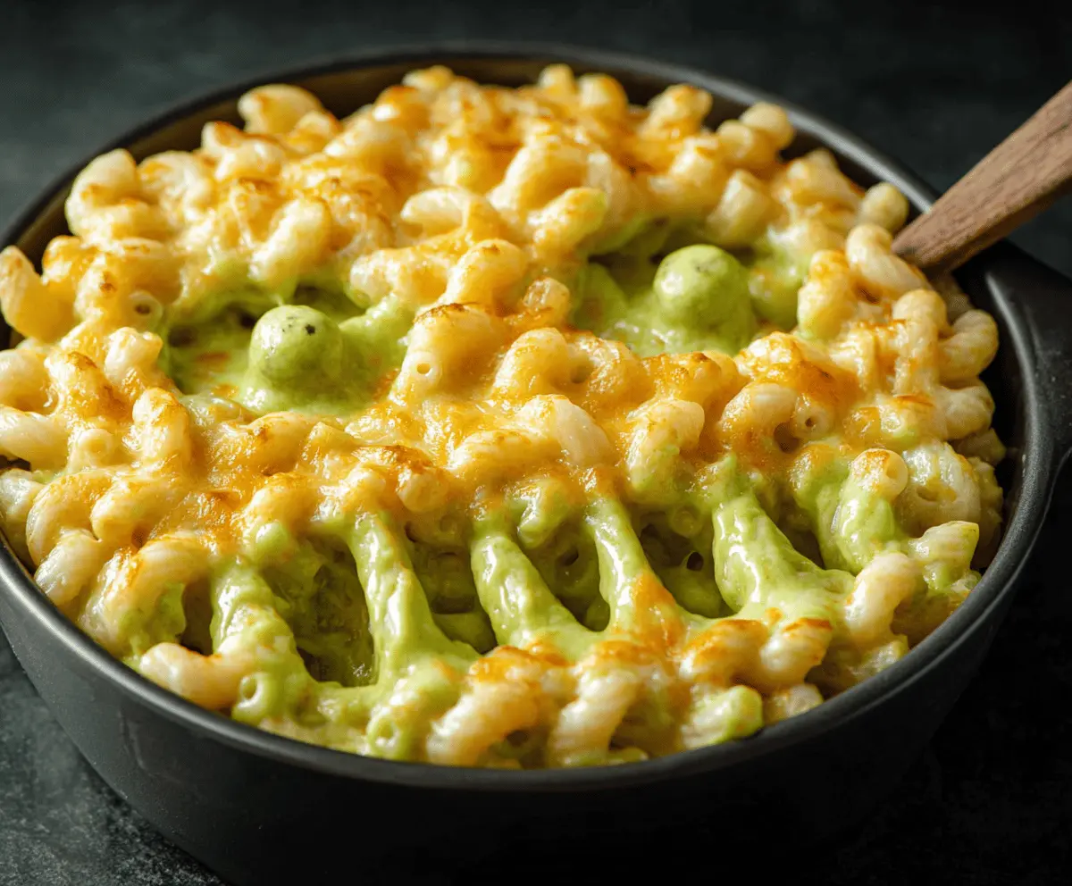 Creepy Monster Mac and Cheese Recipe for Halloween Fun