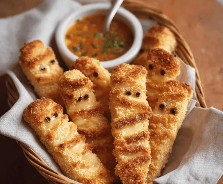 Mummy Mozzarella Sticks