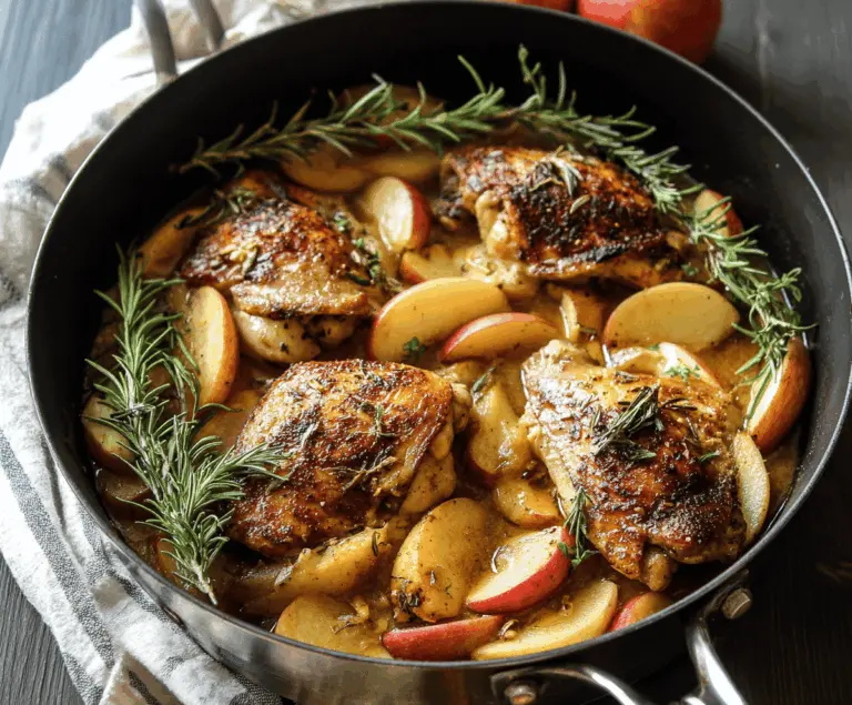 Rosemary Apple Cider Chicken