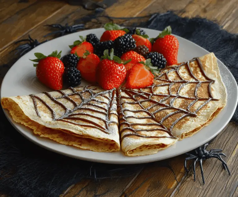 Spiderweb Crepes
