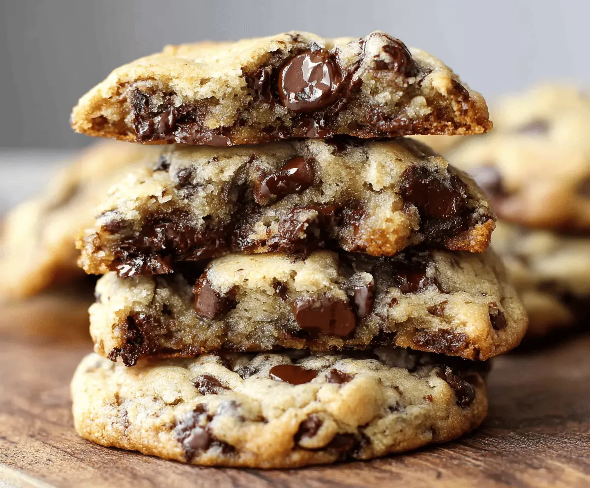 Ultra Thick Bakery Chocolate Chip Cookies