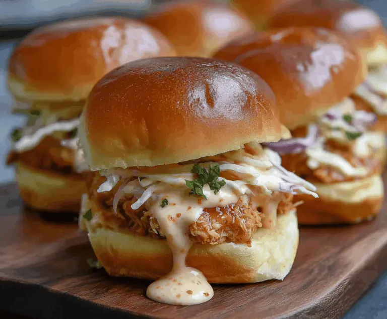 Bang Bang Chicken Sliders