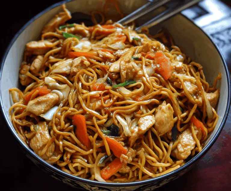 Chicken Chow Mein