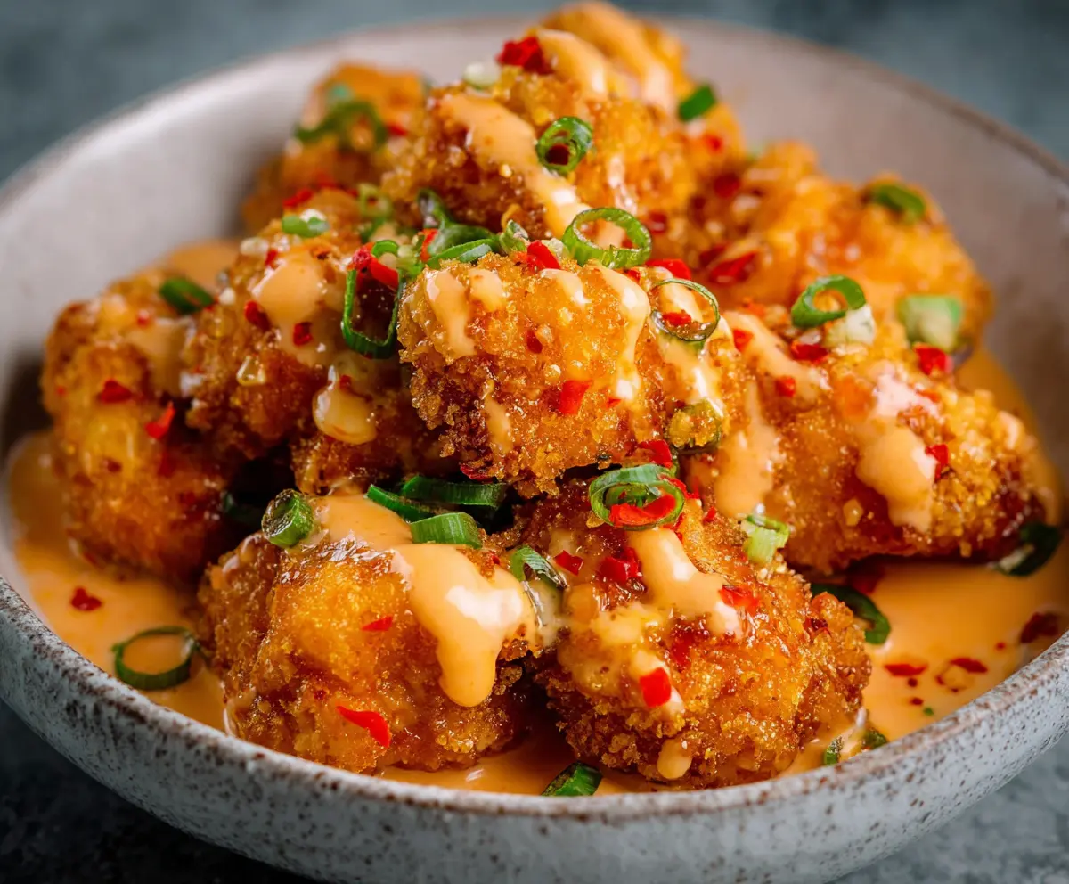 Crispy Bang Bang Chicken - Easy & Spicy